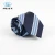 Import Factory direct 6 MOQ custom stripped tie detectable 100% silk woven tie from China