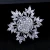 Import Factory Direct Sale Cubic Zircon Snowflake Brooch High Quality Blingbling Brooch from China