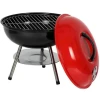 Factory Direct Selling Portable round shaped mini 14 inch charcoal bbq grills outdoor for garden