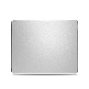 Factory direct supply beauty waterproof custom aluminium mousepad