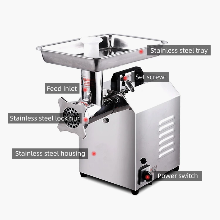 Factory directly sales  meat grinder stainless electric meat grinder