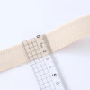 Factory high quality plush non-slip double teeth edge nylon spandex soft underwear bra strap tape band webbing elastic