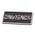 Import Factory Made Aluminum Name Plate Embossed Metal Sign Logo Metal Sign from China