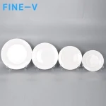 Factory Porcelain Plates Restaurant Ceramic Dinner Hotel Dinner Dishes Plates Sets Dinnerware