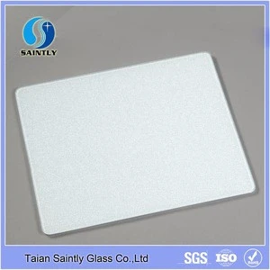 factory price 4mm printed extra clear white glass