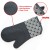Import factory price nonsilp kitchen protecting heat resistant oven mitts mittens from China