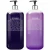 Import Factory Price Sulfate Paraben Free Purple Shampoo Repair Damage Black Hair Color Loss Shining Purple Shampoo and conditioner from China
