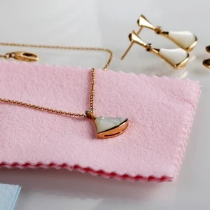 Factory Sales Cheap Price Necklace Polishing Cloth Microfiber Necklace Care Cloth