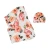 Import Factory Selling Receiving Blanket With Headbands Newborn Baby Floral Printed Baby Shower Swaddle Blanket Gift from China