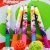 Import factory stock  8 multi colors  plastic printed broad thick Tip  washable school markers for Children from China