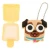 Import Factory Supply 3D Animal Cartoon Shaped Silicone Cases Girls Pucker Pops Sushi Lip Gloss from China