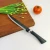 Import Factory Supply Anti Slip Handle Kitchen Black Knife 6 Piece Set from China