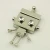 Import Factory supply bag accessories good quality robot shaped zinc alloy cute handbag lock from China