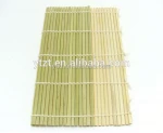Factory Supply Bamboo Natural Sushi Mat With Cotton Line 24*24cm