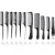 Import Factory supply carbon custom printed combs tail comb from China