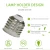 Import Factory Wholesale Cheap Adapter Night Base E27 Socket Led Bulb Fluorescent Lamp Holder from China