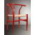 Import Factory wholesale red metal hotel restaurant dining chair from China