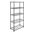 Import factory wholesale storage rack 6 tier organizer kitchen shelving steel wire shelf  chrome wire shelf from China