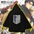 Import Fashion Anime no Kyojin Cloak Cape Clothes Cosplay Costume Fantasia Attack on Titan Plus Cloak With Real Photo from China
