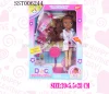 Fashion dress-up black doll with stethoscope, girl doll set toys