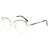 Import Fashion high quality metal women optical eyeglasses frames from China