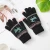 Import Fashion snow gloves without fingers ski jacquard logo gloves men from China