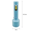 Fashionable multi-function LED rechargeable lithium battery flashlight torch strong side light LED flashlight