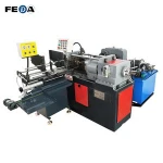 FEDA hydraulic thread rolling machine 150KN rolling pressure with automatic feeder