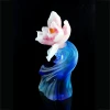 Fengming Wholesale Antique Art Crafts MOQ 2 Pcs Flower Crafts Ornaments For Office Decoration