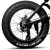 Import FIIDO M1 Folding Electric Mountain Bike 20&quot; Wheels 4 Inch Fat Tires 250W Motor 7 Speed 12.5Ah Lithium Battery from China