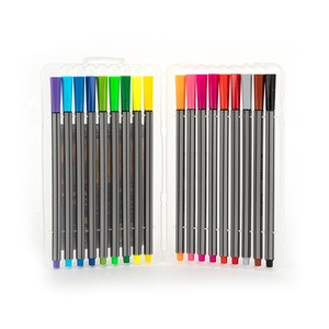 Fine Pen Reaeon Color Pen Fineliner Pen 0.4mm Tip 18 Color fine line marker