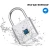 Import Fingerprint Padlock Smart Digital Biometric Waterproof Thumbprint Lock Fingerprint Locker Lock with USB Charging from China