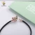 Import Fit Gifts Black Leather Bracelet Set With Rose lioness Charms 925 Sterling Jewelry from China