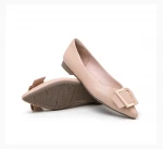 Flat shoes high quality popular ladies pink spring light ladies pointed flat shoes