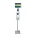 Import Floor Standing forehead thermometer Automatic Soap Dispenser With Advertising Board from China
