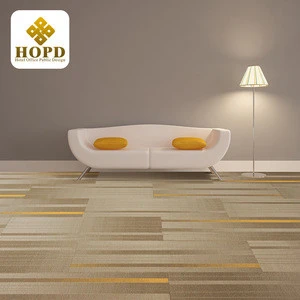 floor tiles with nylon material carpet at 100X50cm carpet tiles with non-woven backing