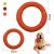 Import Flying Discs Dog Training Ring Bite-Resistant Floating Toy from China