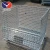 Import Foldable warehouse metal storage wire mesh cage from China