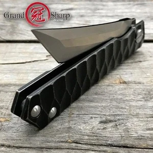 Folding Knife D2 Blade Steel Handle Tactical Knives Camping Survival Hunting Pocket Flipper Knife EDC Tools BBQ Utility Knives