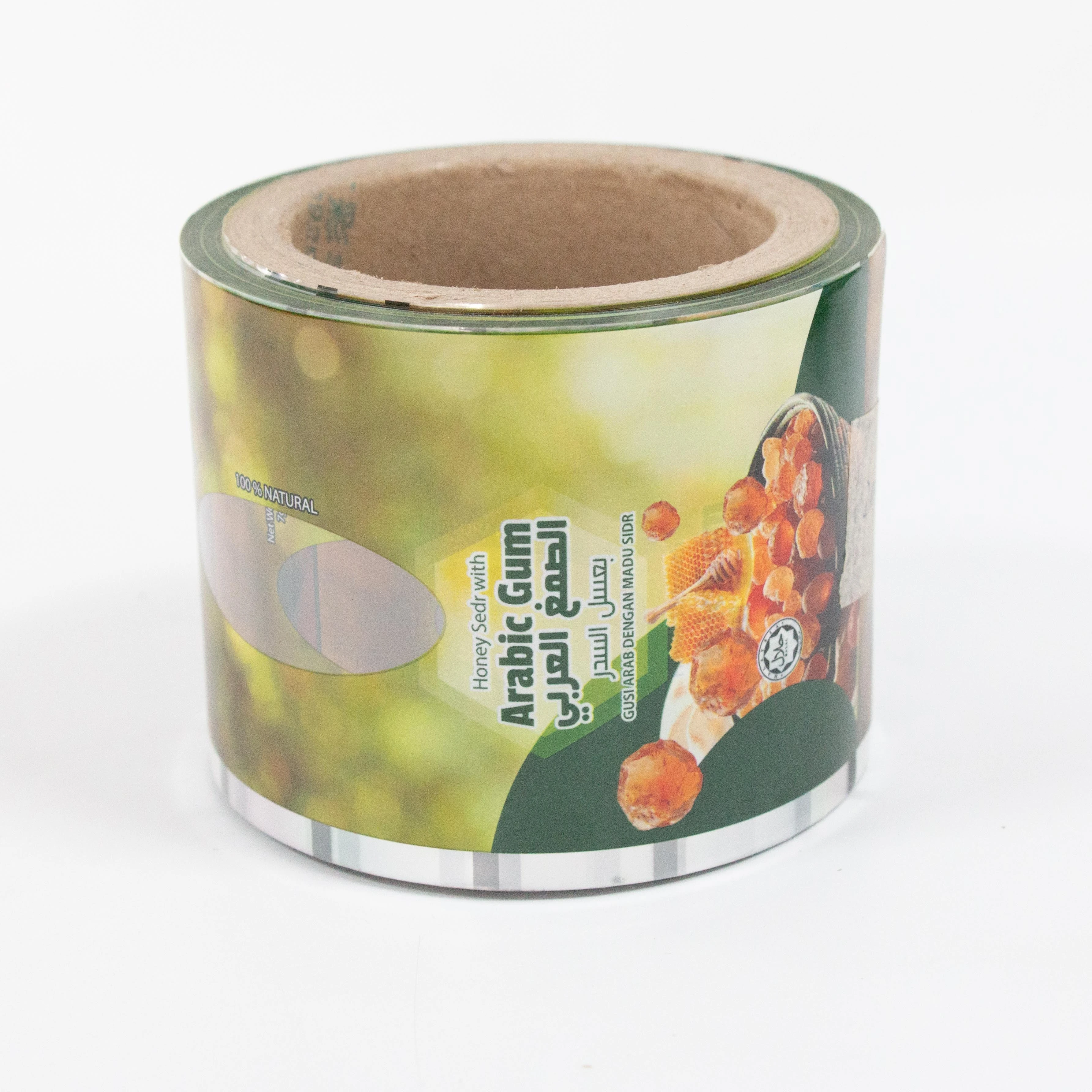 Food Grade Packaging Opp Plastic Film Roll With Clear Window