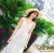 Import For summer beach holiday Raffia straw hat female beach hat with  white or black ribbon from China