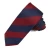 Import Formal polyester necktie red navy blue striped neck tie from China