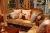 Import formal wooden frame sofa set living room furniture arrangement from China