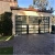 Foshan home French style garage door  aluminum Profiles glass garage door