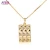 Import Foxi jewelry 24k gold plated micro pave zirconia jewelry set for gift from China