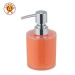 Free Sample 300ml Plastic bathroom accessory set bath accessory