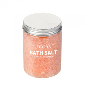 Free Sample Custom Private Label Natural Organic Moisturizing Dead Sea Bath Salt With Vitamin E