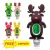 Import FREE SAMPLE  cute cartoon reindeer clip on guitar bass ukulele and violin capo tuner for kids and women from China