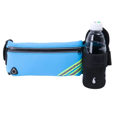 Free Sample Wholesale 2020 Colorful Custom Waterproof Running Waist Bag Belt Bag Reflective Running Belt