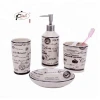french style 4 pieces ceramic bathroom products
